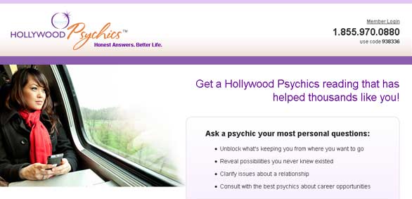 Hollywood Psychics network